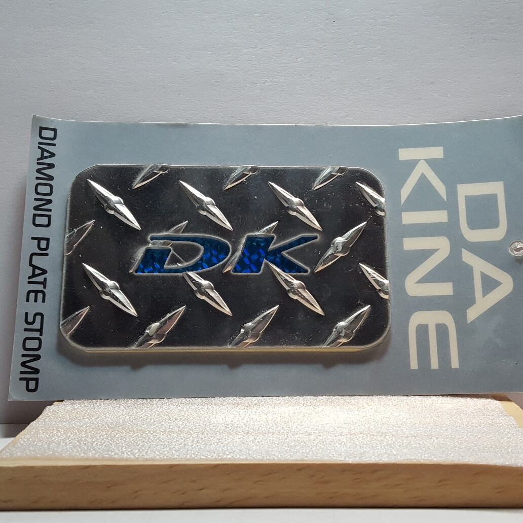Vintage 1997 DAKINE Snowboard ALUMINUM Diamond Plate Stomp Spike Pad - USA Made