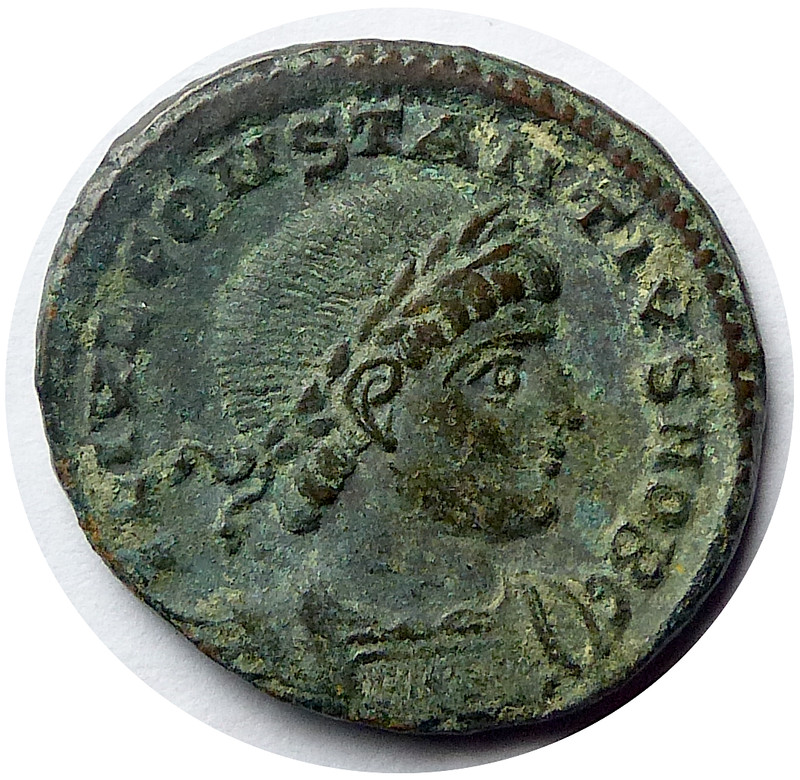 Constance Ii Centenionalis Ou Nummus +330-333 Antioche