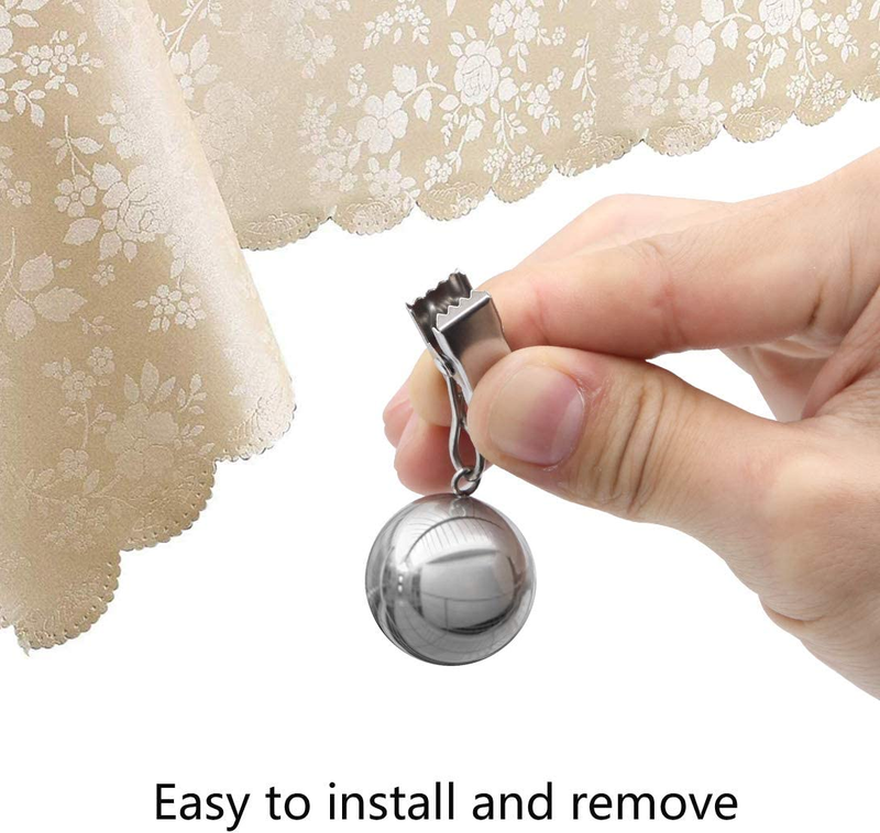 Tablecloth Weights 10oz Heavy Premium Tablecloth Clips Added Weights 4 Pack New