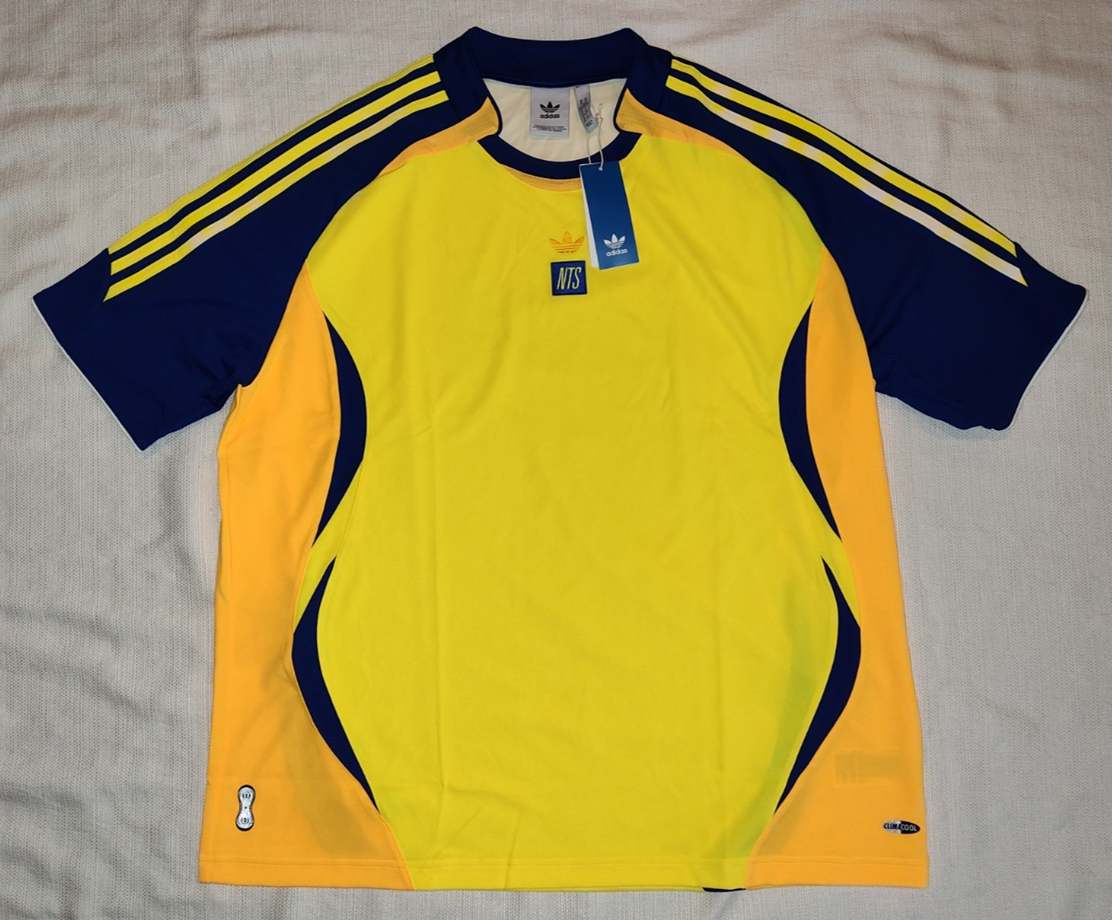 RARE NEW Adidas NTS TG Jersey 2 Soccer Shirt Mens XL Yellow