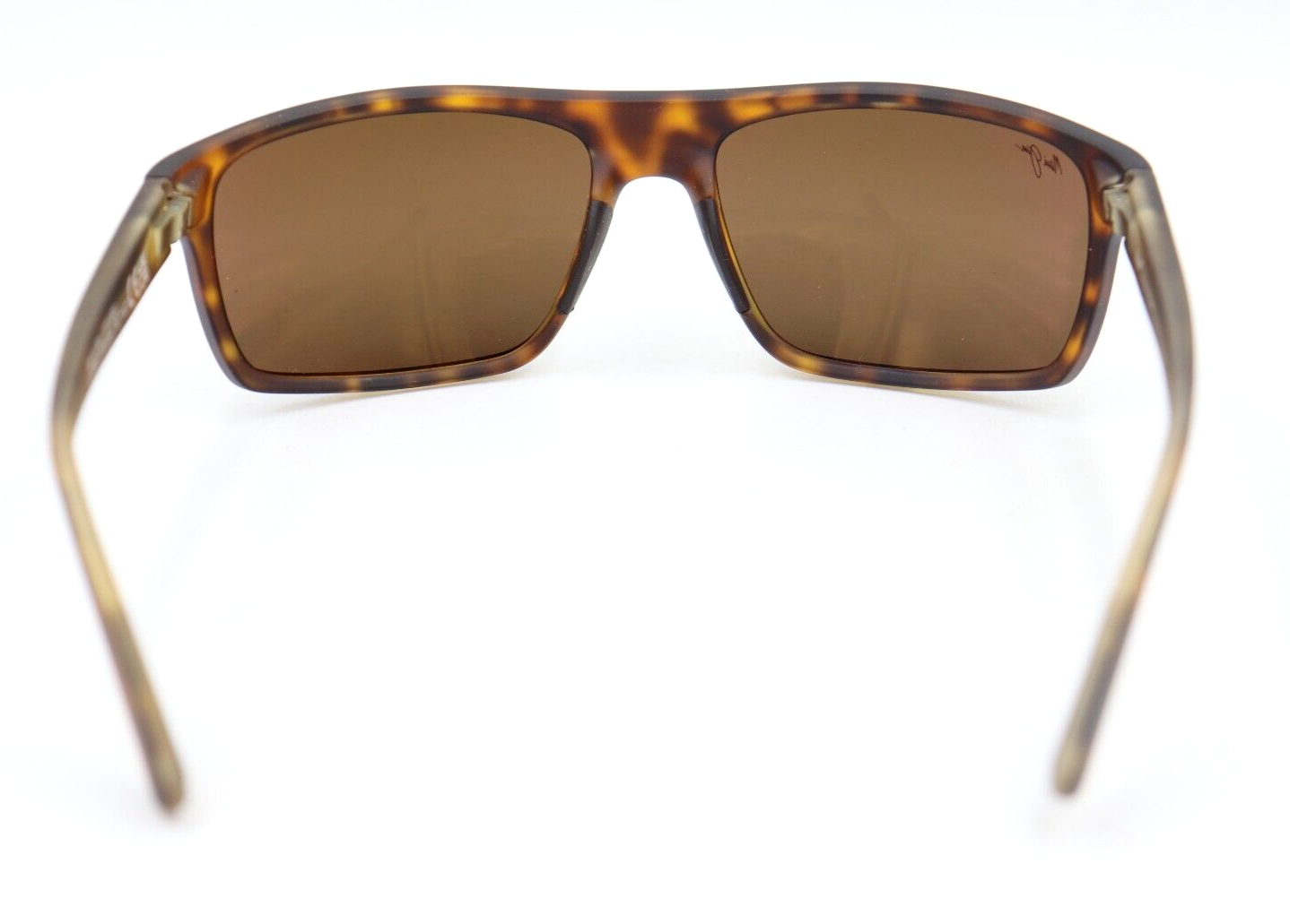 Pre-owned Maui Jim Byron Bay Matte Tortoise Bronze Polarized Sunglasses H746-10m $279 In Hclb Bronze