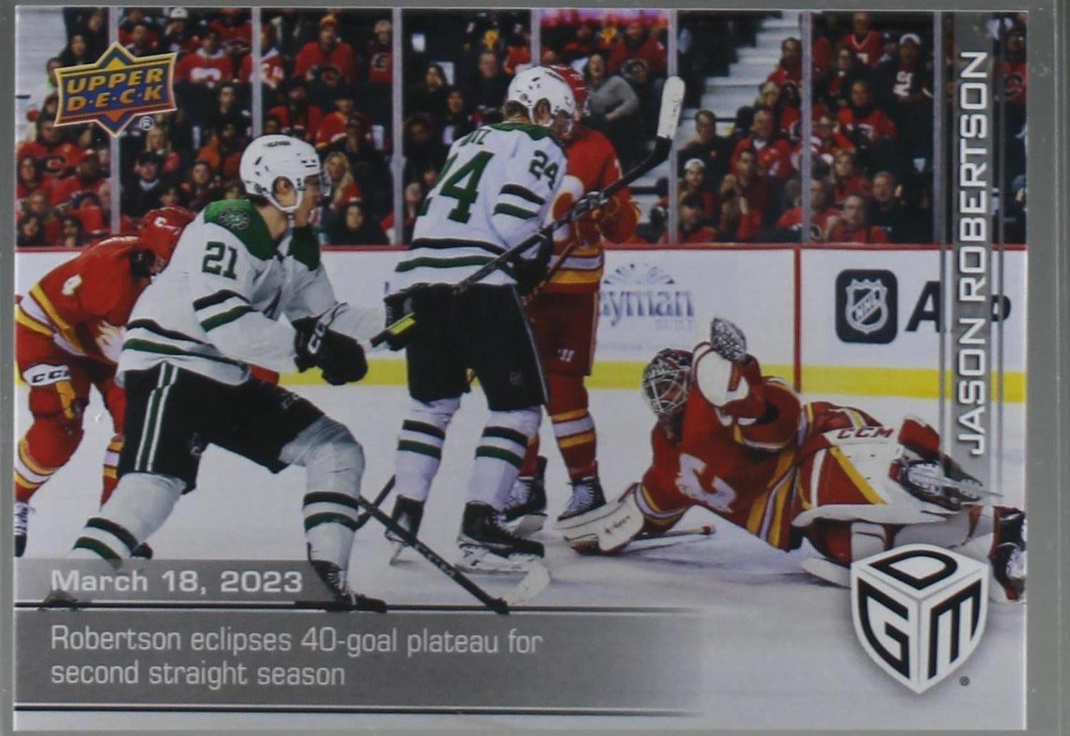 2022-23 Upper Deck Game Dated Moments - Jason Robertson #66