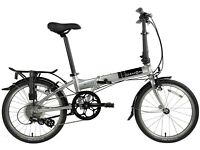 Dahon Mariner D8 20" Brushed Silver Aluminum Folding Bicycle