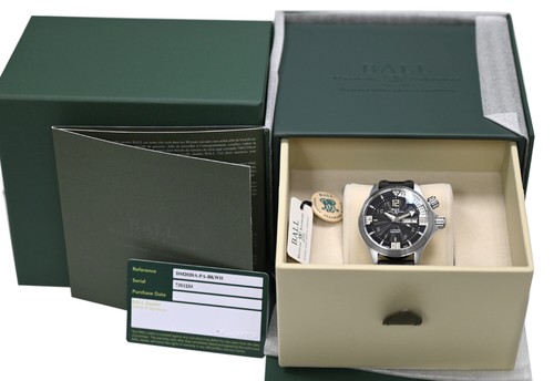 Pre-owned Ball Engineer Master Ii Dm2020a-pa-bkwh Diving 300m 42mm Men Automatic Day Date