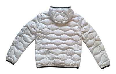 Pre-owned Blauer Men's Down Jacket 24wbluc03030 Optical White