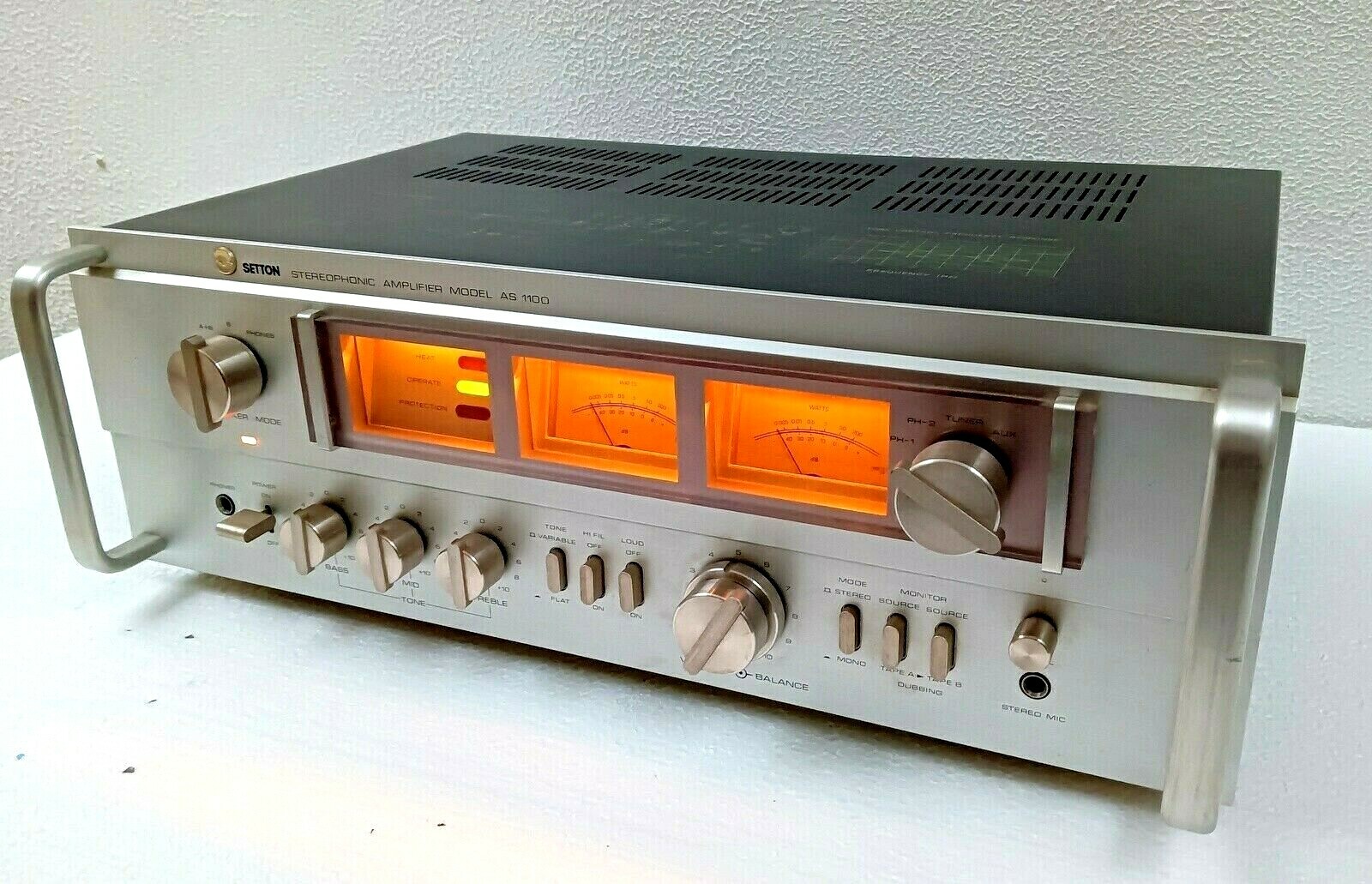 Superbe Amplificateur Setton AS-1100 -Stereo Integrated Amplifier Setton As-1100