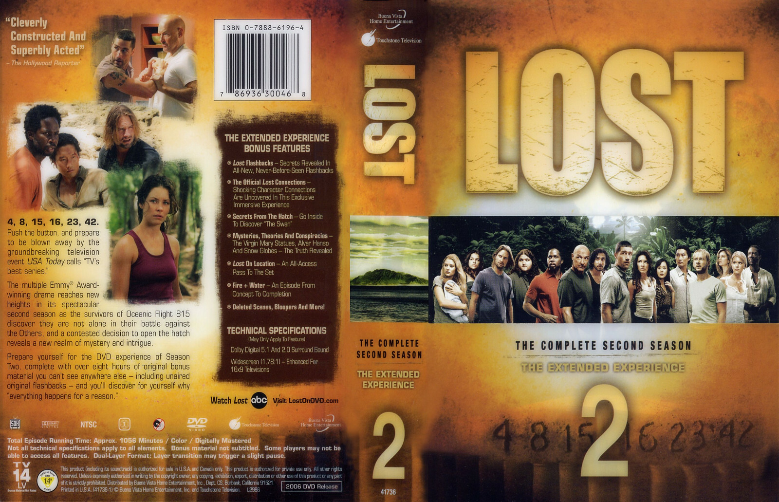 Lost: Season 2 - The Complete Second Season (7-disc DVD Box Set) NEW/UNOPENED!!! Lost: Season 2 - The Complete Second Season (7-disc DVD Box Set) NEW/UNOPENED!!!