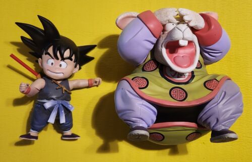 Dragonball Z Funimation 2002 Bulma Boss Rabbit & Goku Action Dragonball Z Funimation 2002 Bulma Boss Rabbit & Goku Action