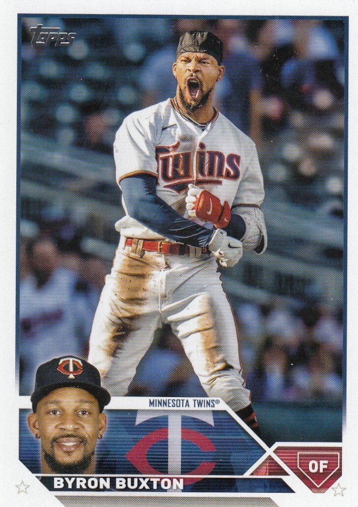 ToppsChrome2015 203 BYRON BUXTON RC ルーキー Buxton-Rookie-Refractor-Mini-