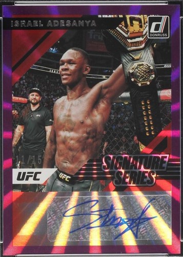 2022 Donruss UFC - Israel Adesanya #SS-IAD