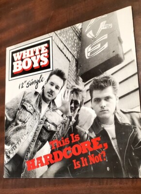 This Is Hardcore, Is It Not?, White Boys 12'' 33 RPM Polygram Promo Error? Rare?