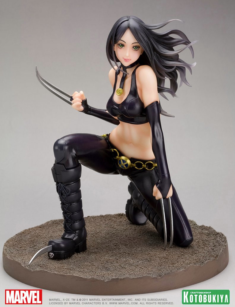 コトブキヤ X-MEN MARVEL 美少女 X-23 フィギュア Kotobukiya X-23 Bishoujo 1/7 Statue Marvel X-Men NEW SEALED