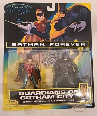 Kenner DC Comics Batman Forever Guardians of Gotham City 2 pack, new!