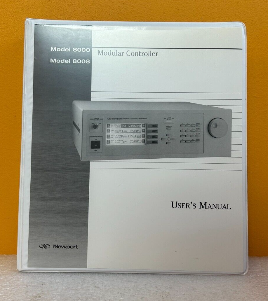Newport 21281-01 1997 Model 8000/8008 Modular Controller