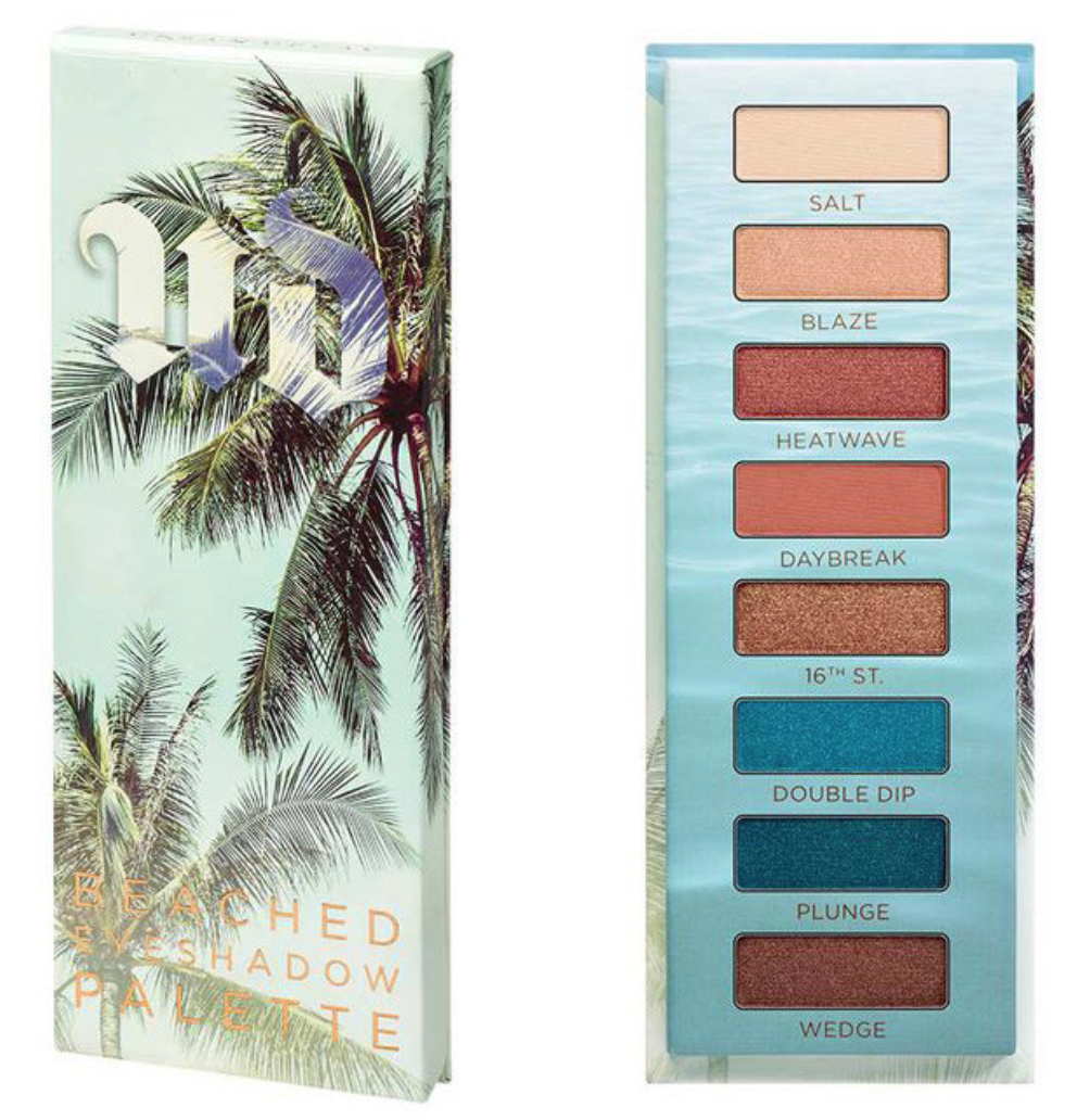 NEW! URBAN DECAY Beached Collection Limited Edition Eyeshadow Palette  8 Shades