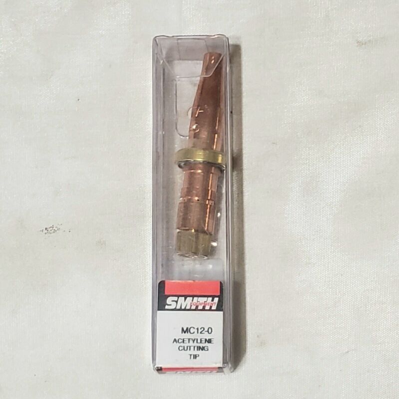 Smith Miller Mc12-0 Acetylene Cutting Torch Tip Fit Mc Cc & Ac Series Torches