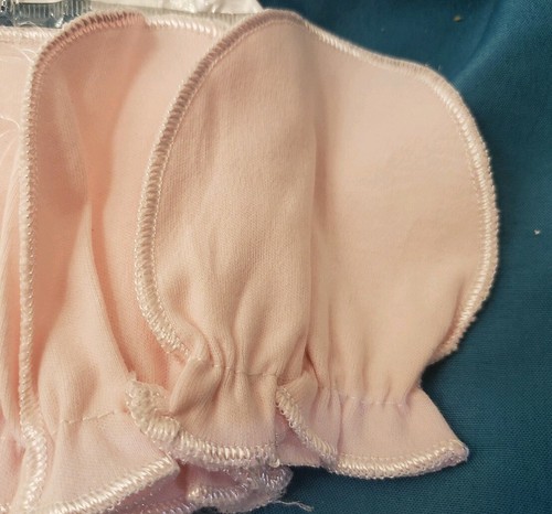 Baby Mittens 3sets Multi-color Pink,Yellow,Blue