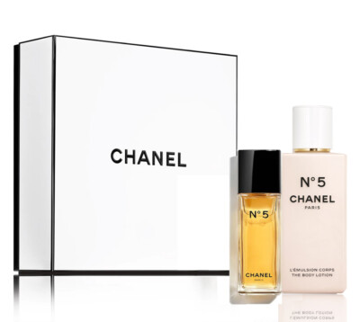 N°5 EAU CHANEL 香水 & ボディローション セット Chanel N°5 1.2 oz / 35 ml Eau de Toilette Spray and 6.8 oz