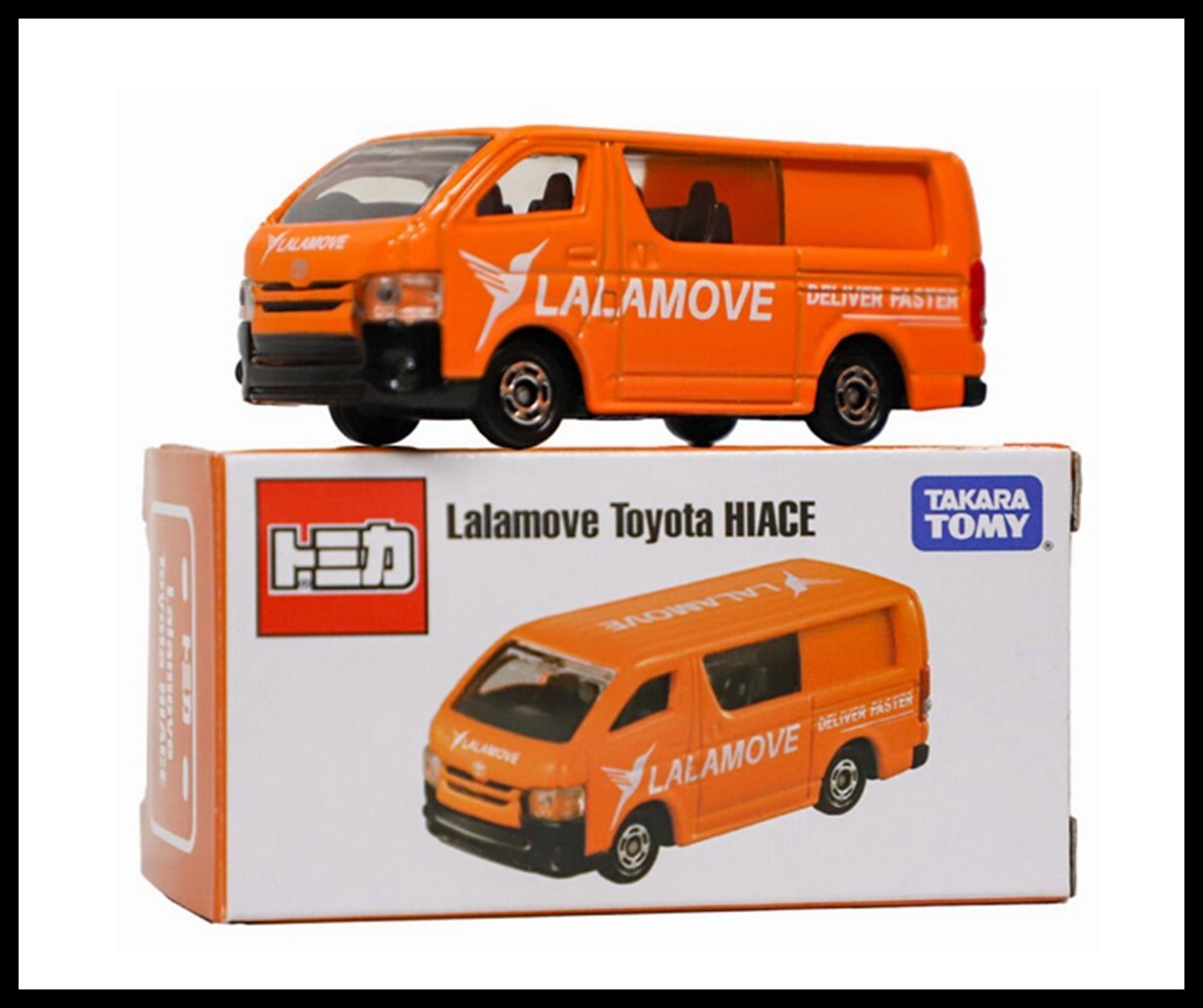 TOMICA LALAMOVE TOYOTA HIACE 1/64 2023 FEB NEW MODEL TOMY TOMICA LALAMOVE TOYOTA HIACE 1/64 2023 FEB NEW MODEL TOMY