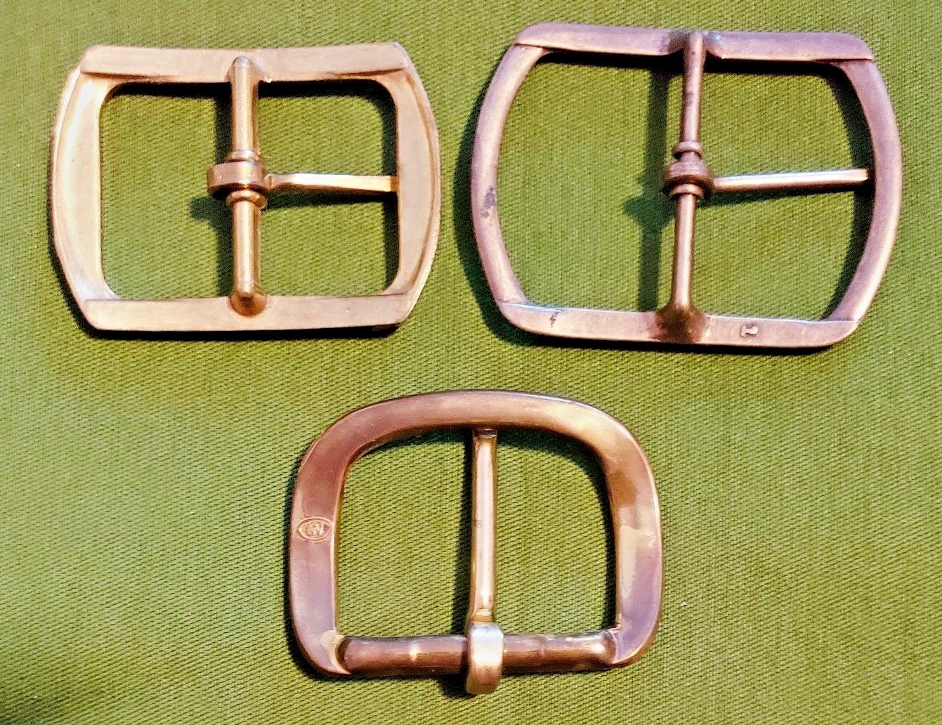 Lot of 6 Replacement Belt Buckles