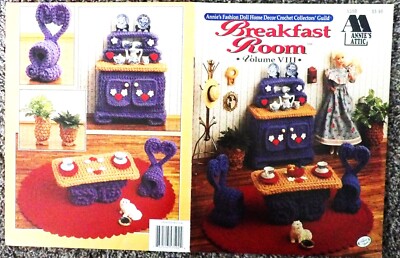 ***You Choose DOLL FURNITURE Crochet Patterns for 11-1/2'' Barbie-size