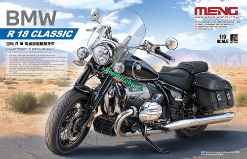MENG 1/9 BMW R 18 CLASSIC MARS RED プレカラー MENG] 1/9 Scale Model BMW R18 Classic - YouTube