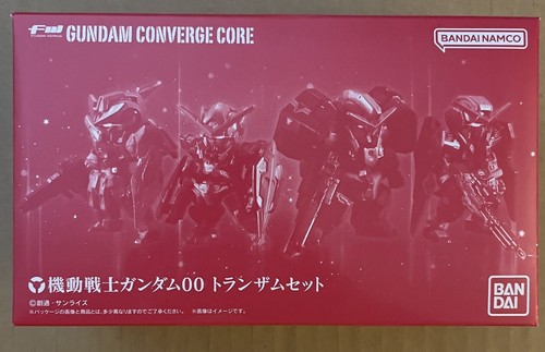 FW Converge Core Mobile Suit Gundam 00 Trans Am Set Exia