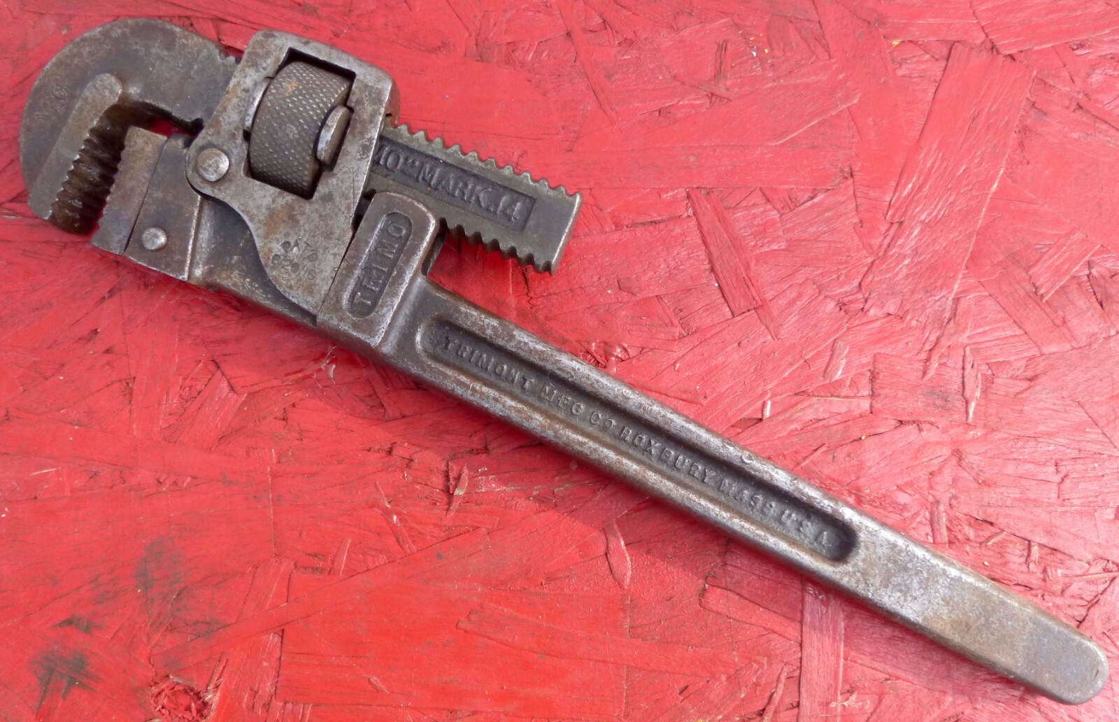 パイプカッター　TRIMONT MFG CO Vintage Trimo Trimont Mfg Pipe Co. 18” Pipe Wrench Made In