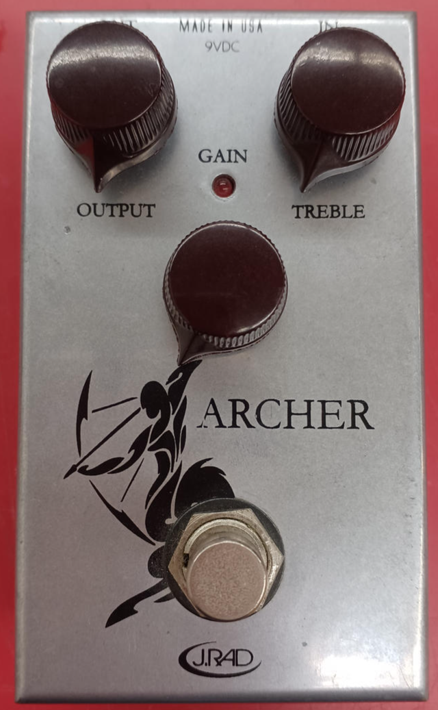 ギター J. Rockett jeff Archer J. Rockett Archer Overdrive Boost Pedal | Vision Guitar