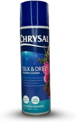 Chrysal Silk & Dried Flower Cleaner Spray 16.9 oz Cleaner For Artificial Plants