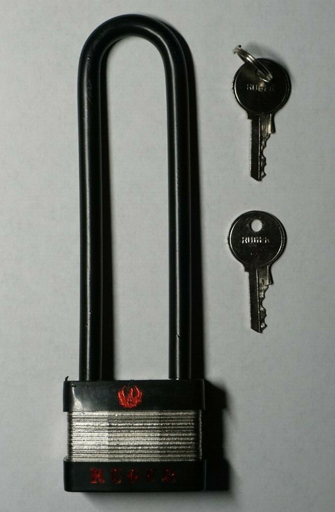 Купить Замок Regal Laminated Steel Padlock Pad lock Gun Firearm Safety