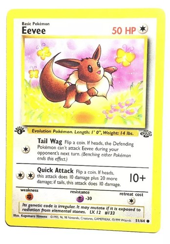 英語版初期　ポケモンカード　Eevee 1st Edition s-l400.jpg