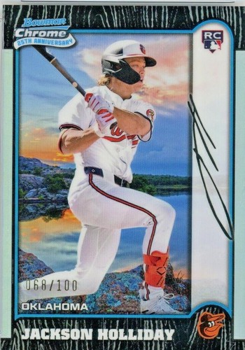 2024 Bowman Chrome JACKSON HOLLIDAY Rookie Refractor /499