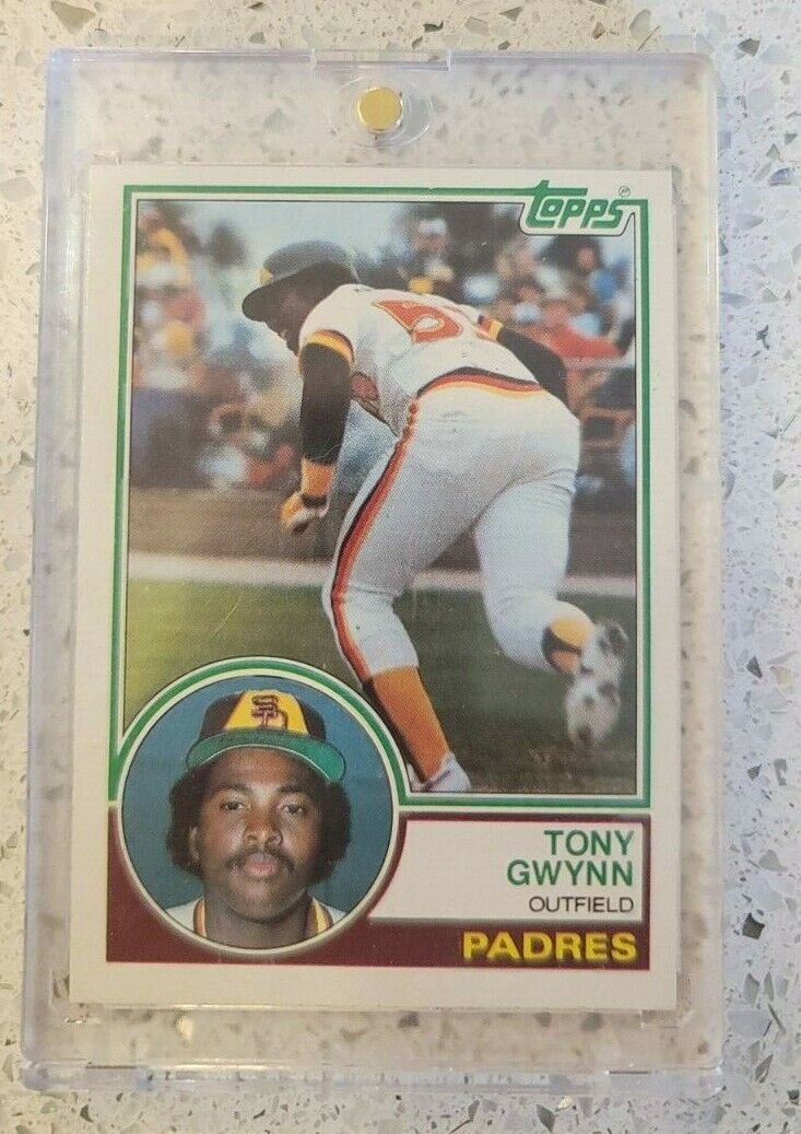1983 Topps Tony Gwynn Rookie Card. rookie card picture