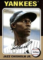 2024 Topps Heritage High Number - Jazz Chisholm #523