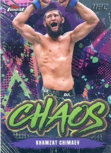 2024 Topps Finest UFC - Khamzat Chimaev #CHA-28