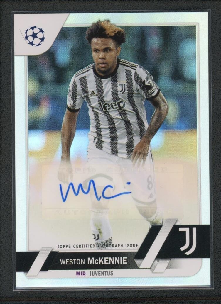 TOPPS サッカーカード MUSEUM COLLECTION ARCHIVAL AUTOGRAPH WESTON McKENNIE JUVENTUS 01/75 #AA-WM 送料無料 中古 IT1 $_57.JPG?set_id=880000500F