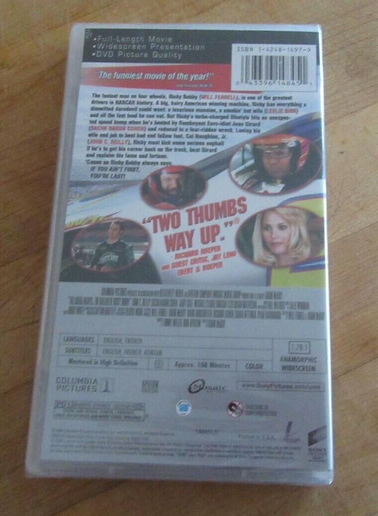 Talladega Nights: The Ballad of Ricky Bobby (UMD-Movie, 2006) Brand New