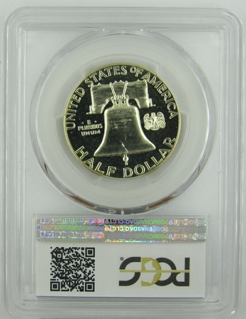 1960 PROOF FRANKLIN HALF DOLLAR PCGS PR68