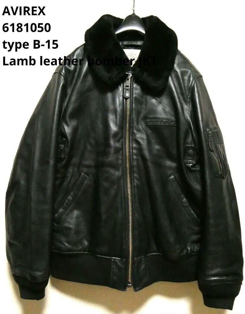 AVIREX USA Authentic Leather Jacket Type B-15 Size 2XL | eBay
