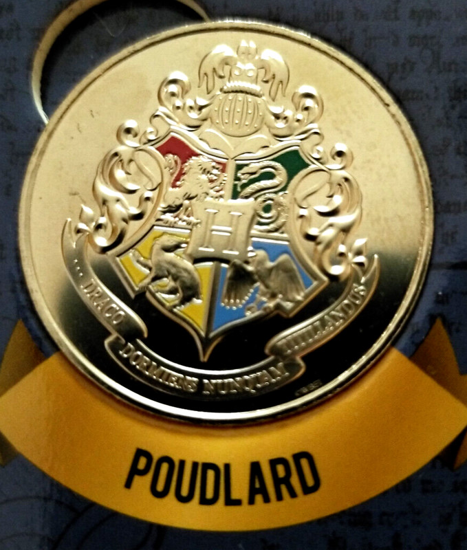 Harry Poter Mini MÃDaille 2021 (Poudlard )