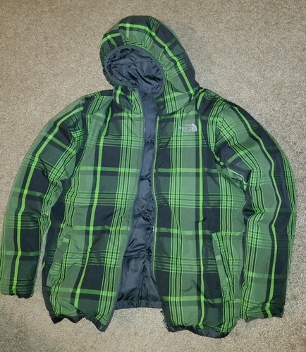 The North Face Boys Reversible Puffer Jacket Coat, Youth Large 14/16