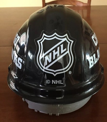 Chicago Blackhawks Hard Hat NHL Hockey Hardhat with Pin Lock Suspension-Used