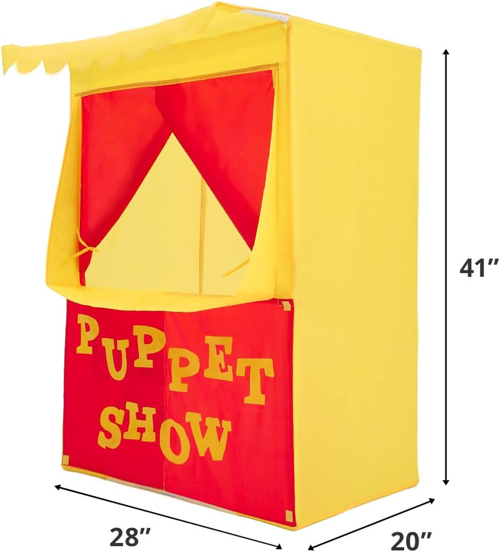 Alvantor Lemonade Stand Puppet Show Theater Pretend Playhouse Play Tent Kids