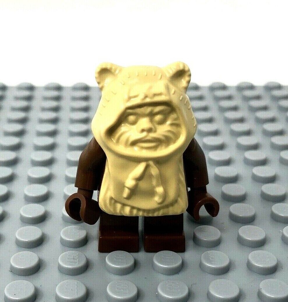 Minifigure:Ewok Paploo Tan Hood sw0067 7139 Attack:LEGO Star Wars Minifigures Genuine Clone Troopers or Stormtroopers or Jedis 