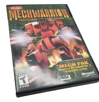 MECHWARRIOR 4: Inner Sphere, PC CD-Rom Video Game ~ Key included
