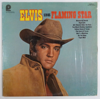 Elvis Presley: Sings Flaming Star Lp IN SHRINK!!
