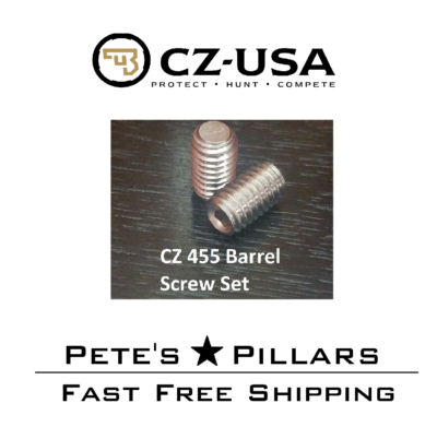 CZ 457 Replacement Upgraded High Quality STAINLESS STEEL Barrel Set Screws #48