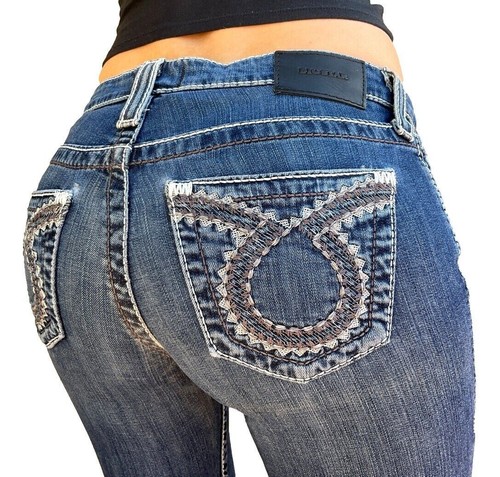 Big Star Jeans Low Rise Remy Bootcut Vintage Stretch Soft