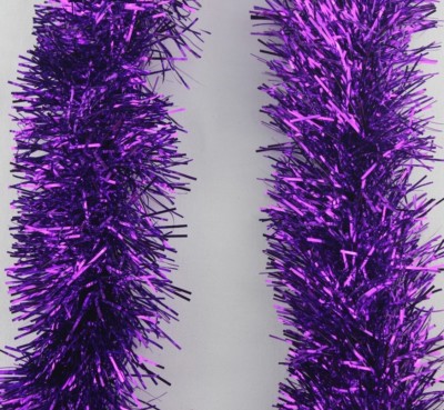 2M (6,5FT Tinsel Chunky Christmas Tree Decoration Home Xmas Garland 20 Colour UK
